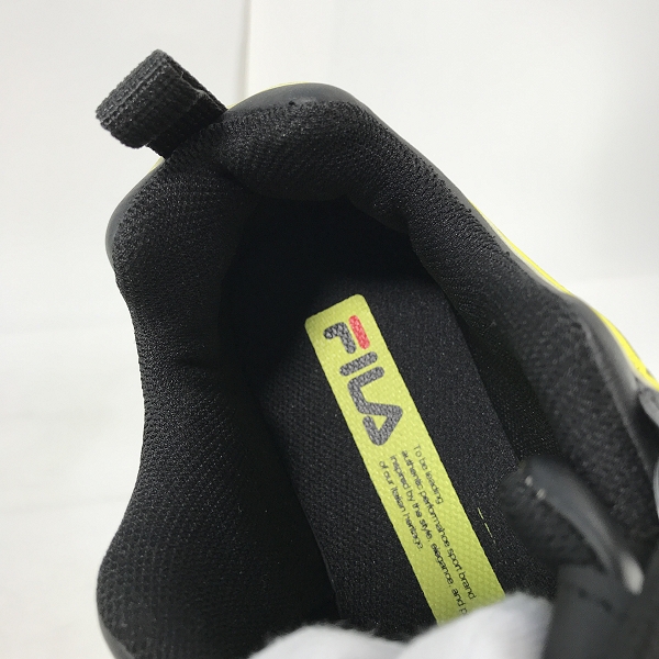 実際に弊社で買取させて頂いた【未使用】FILA/フィラ 厚底 ローカットスニーカー FS1HTB3196X /25.5の画像 4枚目