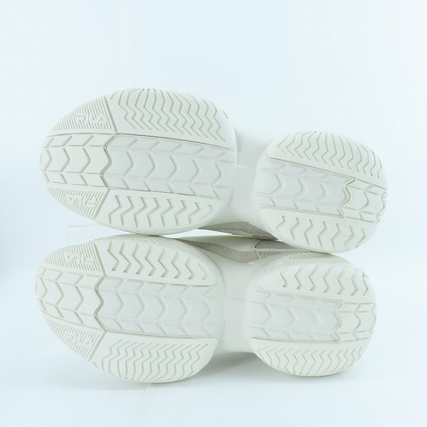 実際に弊社で買取させて頂いた【未使用】FILA/フィラ PROVENANCE X ADRER/プロヴィナンス×アドラー 別注限定 厚底スニーカー UFW24049 103/26.0の画像 2枚目