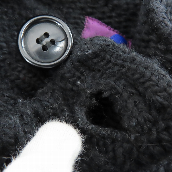 実際に弊社で買取させて頂いたHOLLYWOOD RANCH MARKET×BARACUTA/ハリウッドランチマーケット×バラクータ ニット カーディガン/Sの画像 5枚目