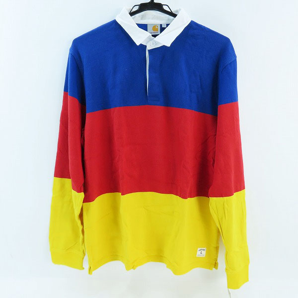 実際に弊社で買取させて頂いたCarhartt/カーハート カラー切替長袖ポロシャツ L