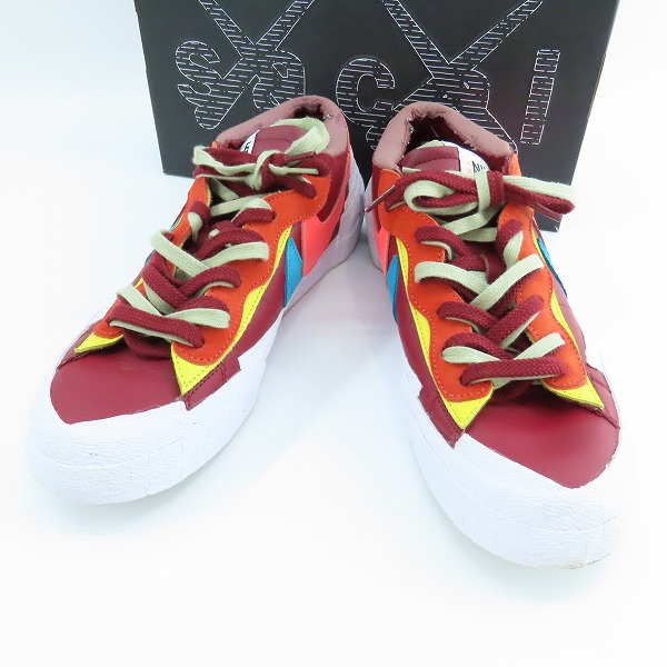 実際に弊社で買取させて頂いたNIKE×SACAI×KAWS/ナイキ×サカイ×カウズ BLAZER LOW Team Red DM7901-600/28