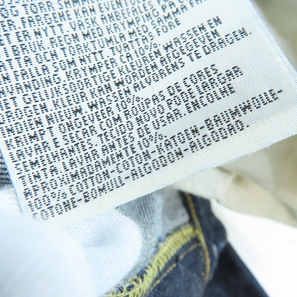 実際に弊社で買取させて頂いたLEVIS/リーバイス 501XX 刻印555 復刻 米国製 98年製 デニムパンツ 501-0003/W36L36の画像 6枚目