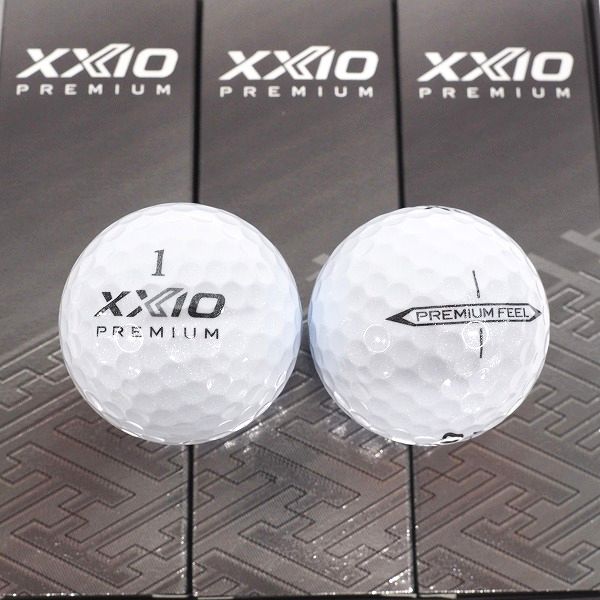 実際に弊社で買取させて頂いた【未使用】DUNLOP/ダンロップ XXIO/ゼクシオ PREMIUM/プレミアム ゴルフボール ロイヤルプラチナ 1ダースの画像 1枚目