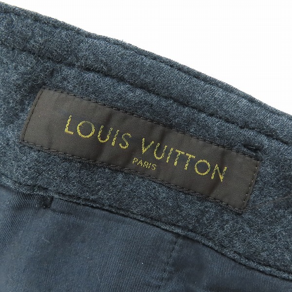実際に弊社で買取させて頂いたLOUISVUITTON/ルイヴィトン ウールスラックスパンツ RM152M H8P20WUWP/42の画像 3枚目