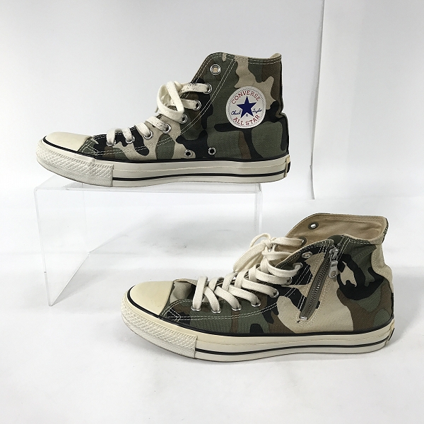 実際に弊社で買取させて頂いたCONVERSE/コンバース ALL STAR Z HI/SN オールスターハイ サイドジップ スニーカー 1CJ516/27の画像 3枚目
