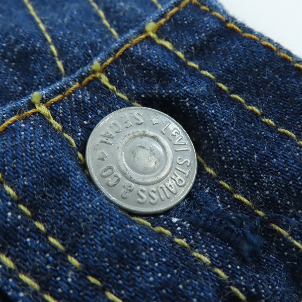 実際に弊社で買取させて頂いたLEVI'S/リーバイス BOSS懸賞 限定1万着 デニムジャケット/Gジャン BOSSJ-2003/Lの画像 7枚目