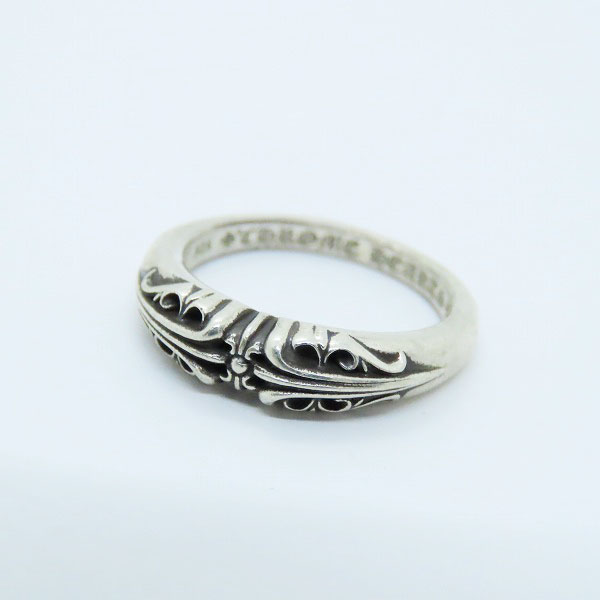 実際に弊社で買取させて頂いたCHROME HEARTS/クロムハーツ BABY CLASSIC RING ”K&T" ベビークラシック ケー＆ティーリング 11.5-12号