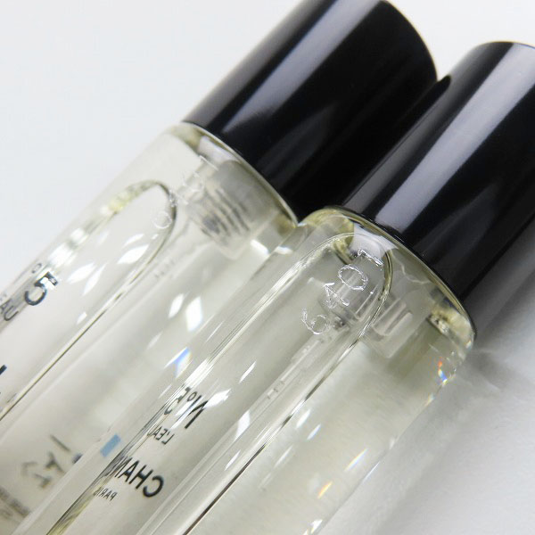実際に弊社で買取させて頂いたCHANEL/シャネル №5 ローツイスト＆スプレイ 20ml×3の画像 5枚目