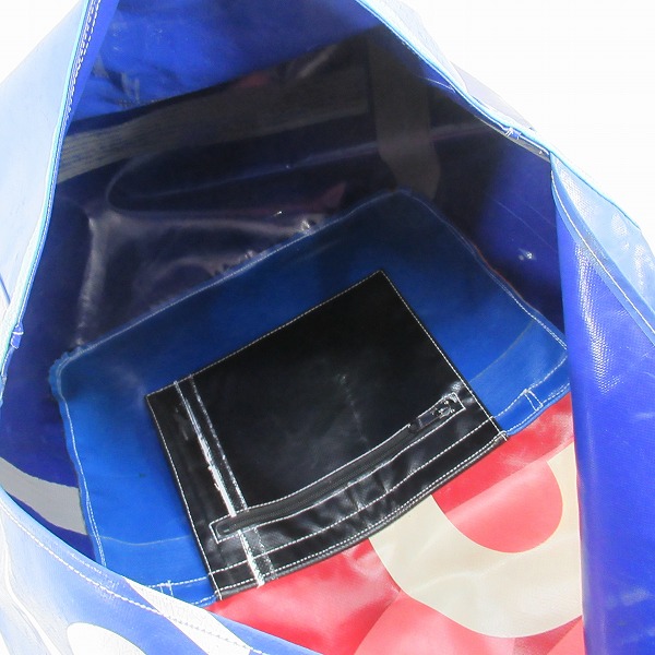実際に弊社で買取させて頂いたCOMME des GARCONS×FREITAG/コムデギャルソン×フライターグ 再解釈メッセンジャーバッグ ショルダーバッグの画像 6枚目
