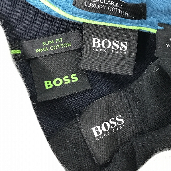 実際に弊社で買取させて頂いた【おまとめ】HUGO BOSS/ヒューゴボス 長袖ポロシャツの画像 2枚目