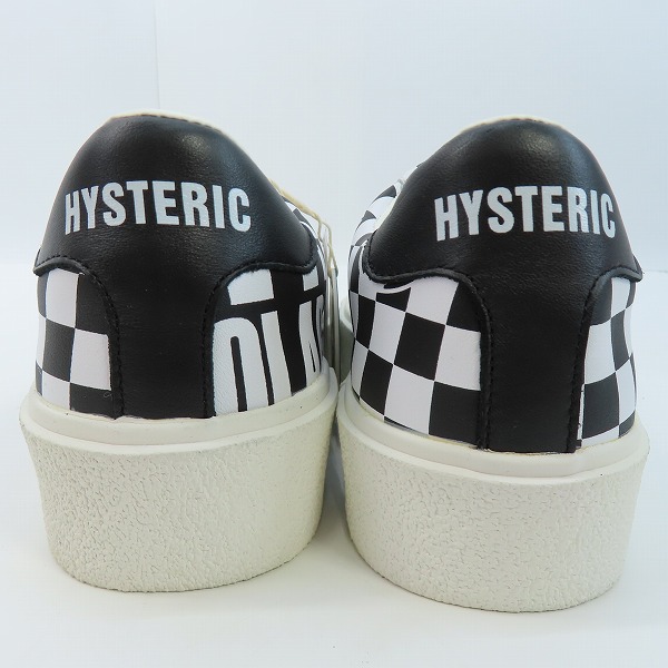 実際に弊社で買取させて頂いた【未使用】HYSTERIC GLAMOUR/ヒステリックグラマー チェック 厚底 スニーカー 02183QS01218/26の画像 1枚目