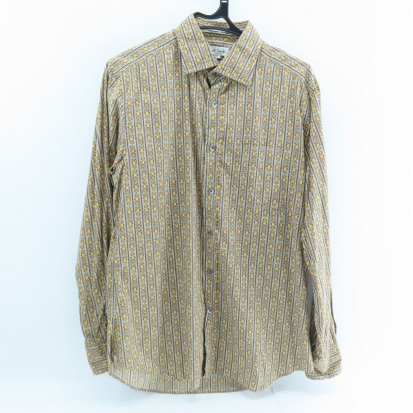 実際に弊社で買取させて頂いたPaul Smith LONDON/ポールスミスロンドン 総柄 長袖ボタンシャツ/L