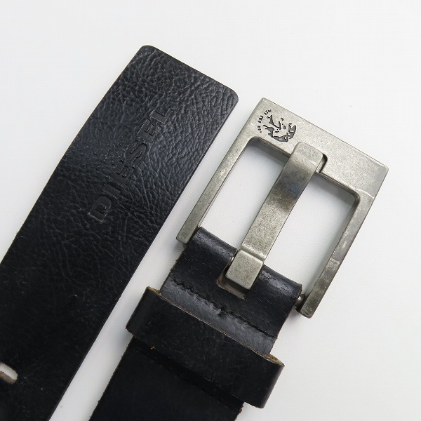 実際に弊社で買取させて頂いたDIESEL/ディーゼル レザーベルト 85/34の画像 1枚目