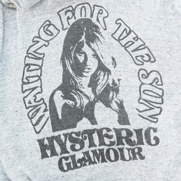 実際に弊社で買取させて頂いたHYSTERIC GLAMOUR/ヒステリックグラマー WAITING FOR THE SUN プルオーバー フーディー 0203NS01 L の画像 7枚目