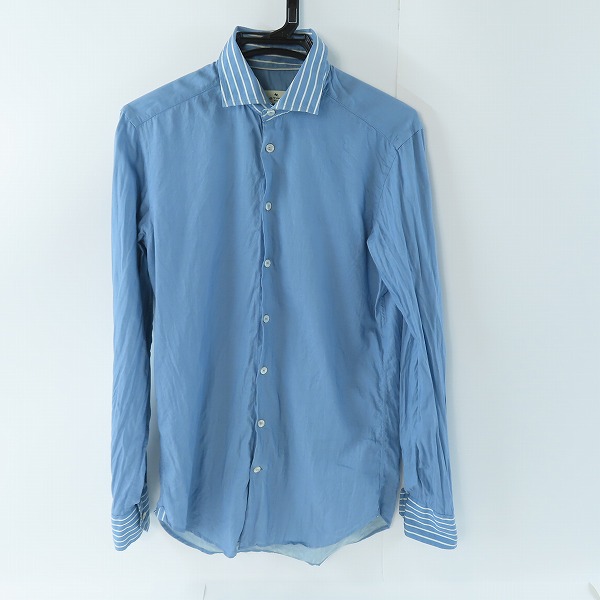 実際に弊社で買取させて頂いたETRO/エトロ 長袖シャツ ストライプ/38
