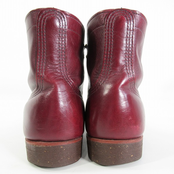 実際に弊社で買取させて頂いたRED WING/レッドウィング 羽タグ アイアンレンジマンソンブーツ 8012/8.5Dの画像 1枚目