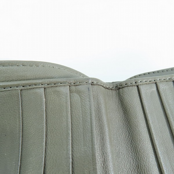 実際に弊社で買取させて頂いたBOTTEGA VENETA/ボッテガヴェネタ イントレチャート ラウンドジップコインケース付き コンパクト財布 の画像 8枚目