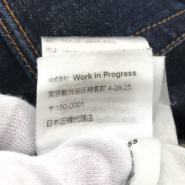 実際に弊社で買取させて頂いたCarhartt/カーハート klondike pant/クロンダイク デニムパンツ W36L32の画像 5枚目