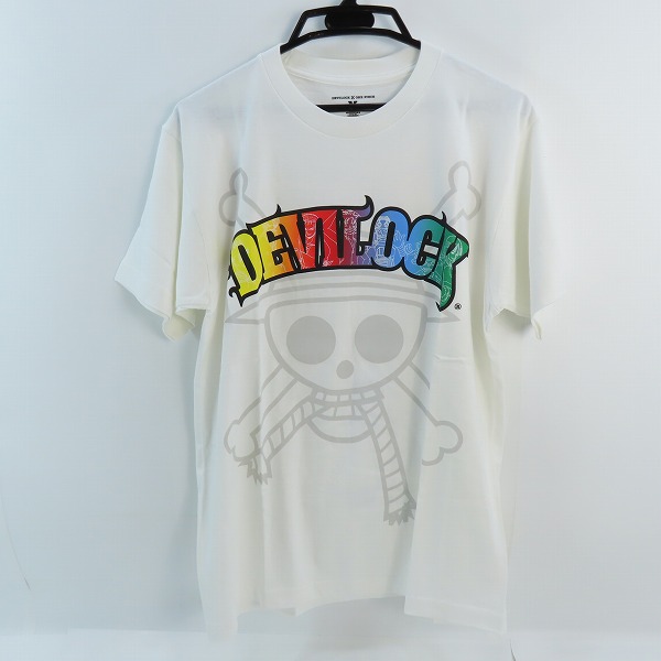 実際に弊社で買取させて頂いたDEVILOCK×ONE PIECE/デビロック×ワンピース コラボ プリント Tシャツ /M