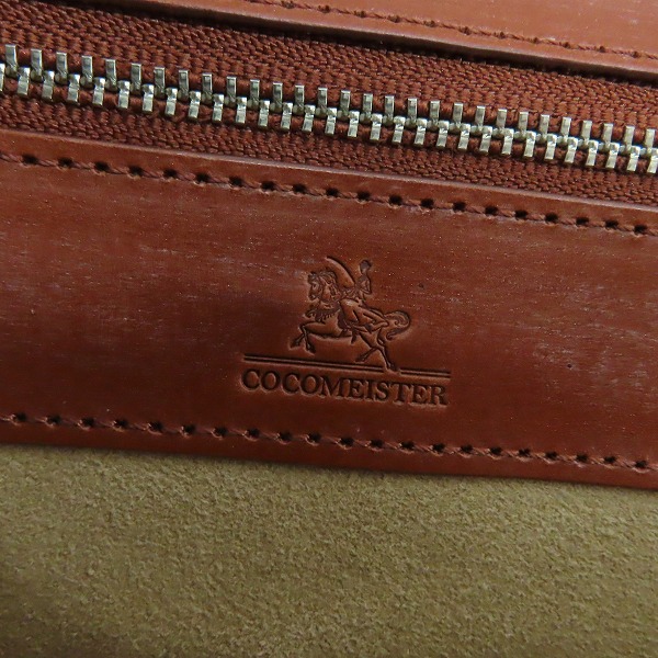 実際に弊社で買取させて頂いたCOCOMEISTER/ココマイスター ビジネスバック ブライドルロイヤルクラッチ 本革の画像 4枚目