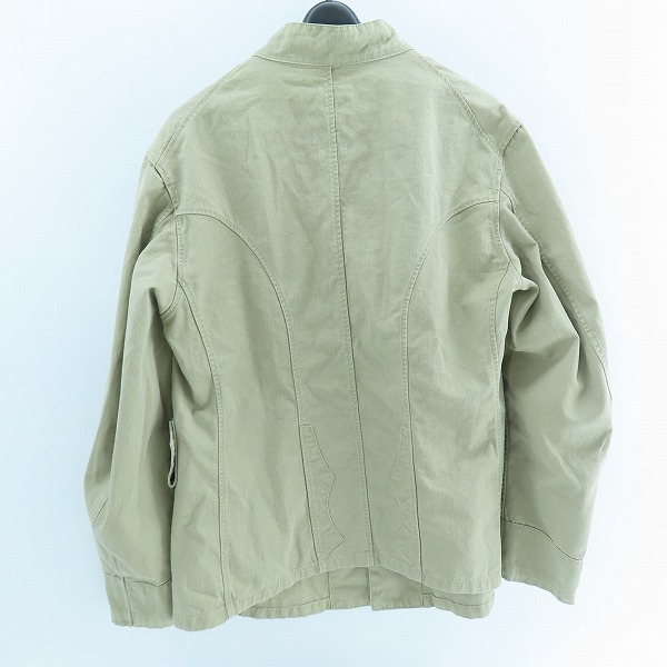 実際に弊社で買取させて頂いたvisvim/ヴィスヴィム 14SS LUGLI JKT DMGD CHINO/シャツ ジャケット 刺繍 /0114205013035/2の画像 1枚目