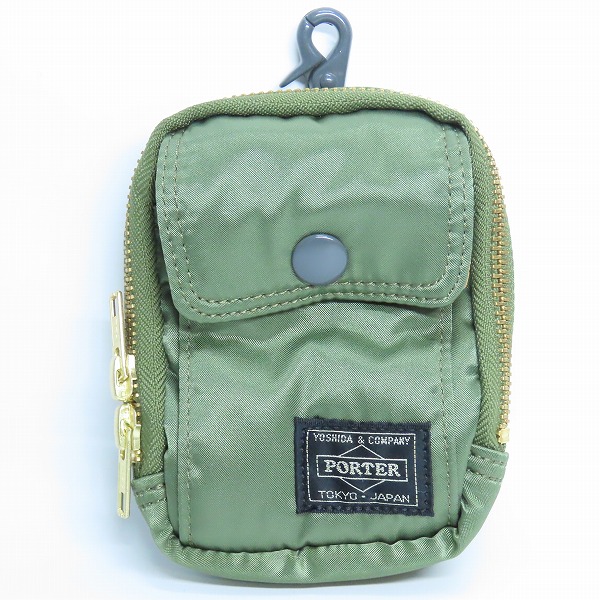 実際に弊社で買取させて頂いた(5)PORTER/ポーター TANKER/タンカー ポーチ カーキ