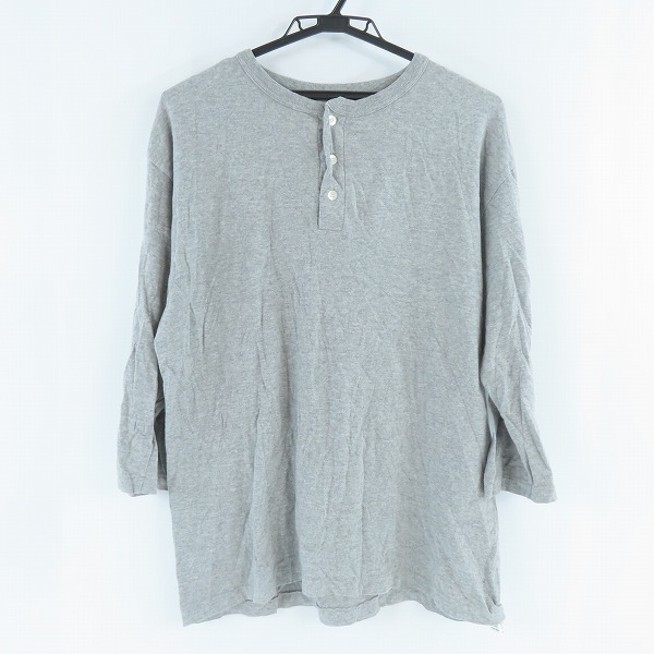 実際に弊社で買取させて頂いたWAREHOUSE/ウエアハウス DUBBLE WORKS  ヘンリーネック カットソー /L