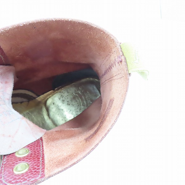 実際に弊社で買取させて頂いたDr.Martens/ドクターマーチン イングランド製 VINTAGE 1460 8EYE BOOT 12308600/UK8の画像 4枚目