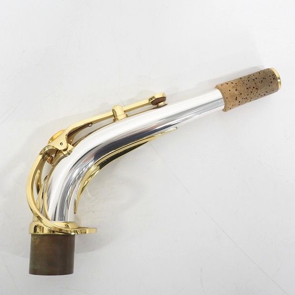 実際に弊社で買取させて頂いた YAMAHA/ヤマハ AE1AG アルトサックス用 E1タイプ カスタムネック スターリングシルバー製 クリアラッカー仕上げの画像 3枚目