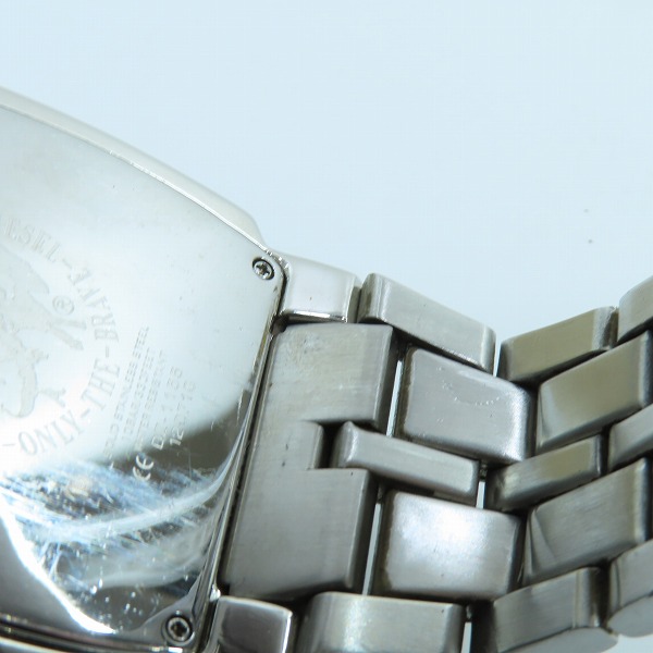 実際に弊社で買取させて頂いたDIESEL/ディーゼル クォーツ 腕時計 DZ-1155【動作未確認】の画像 7枚目