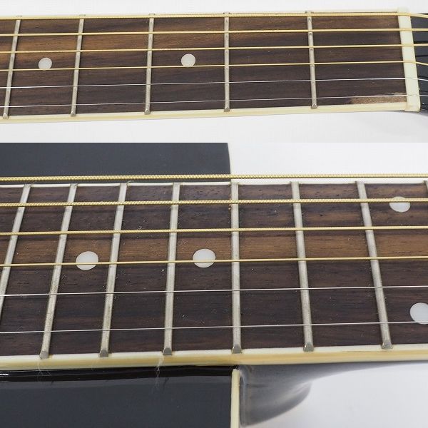 実際に弊社で買取させて頂いた★HONEY BEE/ハニービー F-15/BK アコースティックギター/アコギ ソフトケース付 の画像 3枚目