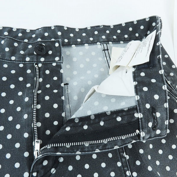 実際に弊社で買取させて頂いたBLACK COMME des GARCONS/ブラックコムデギャルソン ドット サルエルパンツ/Mの画像 2枚目