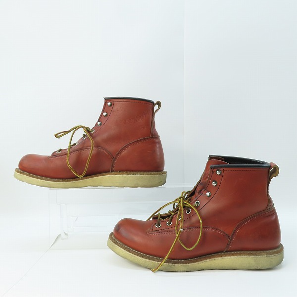 実際に弊社で買取させて頂いたRED WING/レッドウィング ラインマンブーツ 2907 8.5Dの画像 3枚目