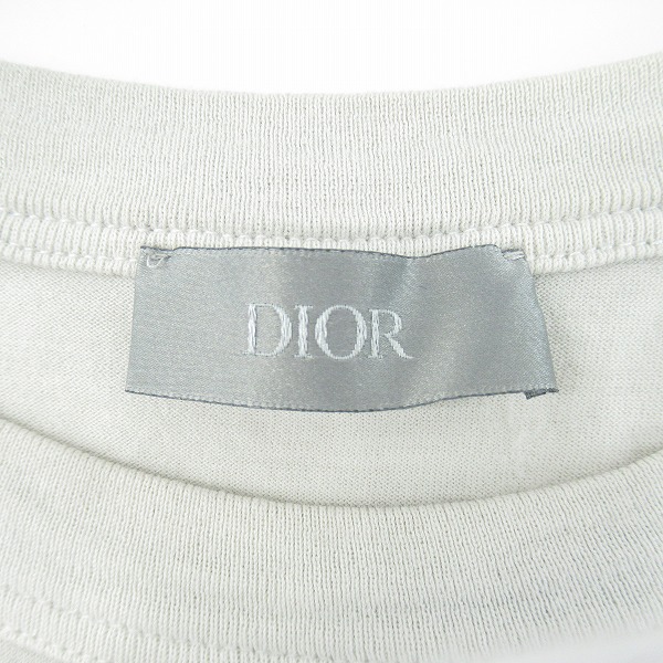 実際に弊社で買取させて頂いた【JPタグ】DIOR/ディオール 21SS ATELIER ロゴプリント 半袖 Tシャツ 043J615A0589/XXSの画像 2枚目
