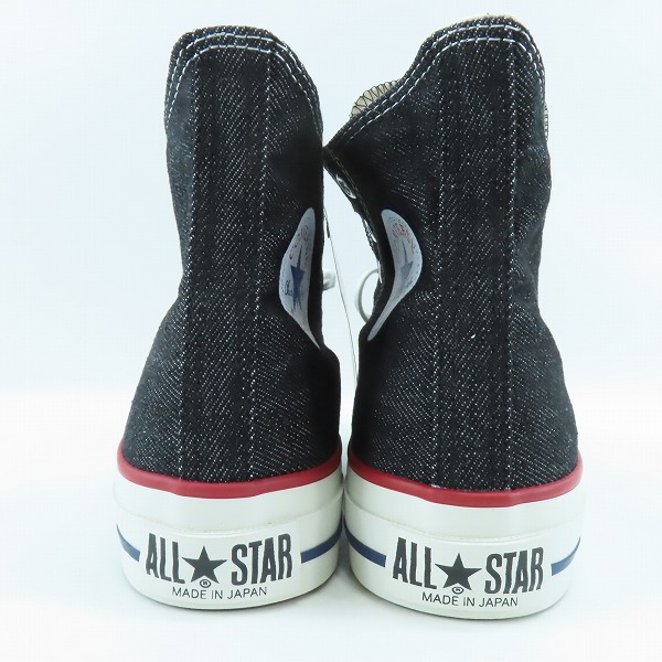 実際に弊社で買取させて頂いた【未使用】CONVERSE/コンバース 日本製 ALL STAR J OKAYAMADENIM HI/オールスターJ オカヤマデニム HI/7の画像 1枚目