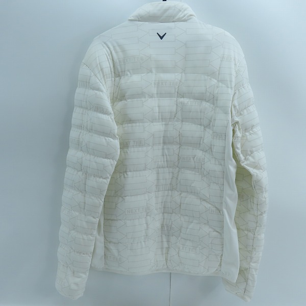 実際に弊社で買取させて頂いたCallaway/キャロウェイ ネクストティープリントフルジップナカワタブルゾン 241-7210507 3Lの画像 1枚目