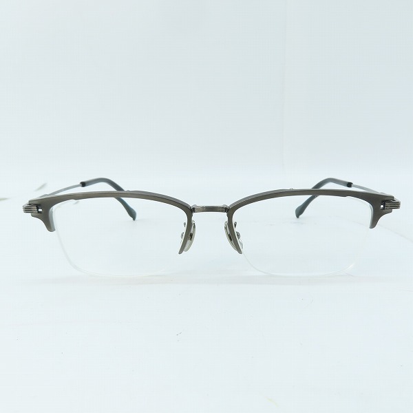 実際に弊社で買取させて頂いた999.9/フォーナインズ ハーフリム アイウエア/メガネフレーム S-350T