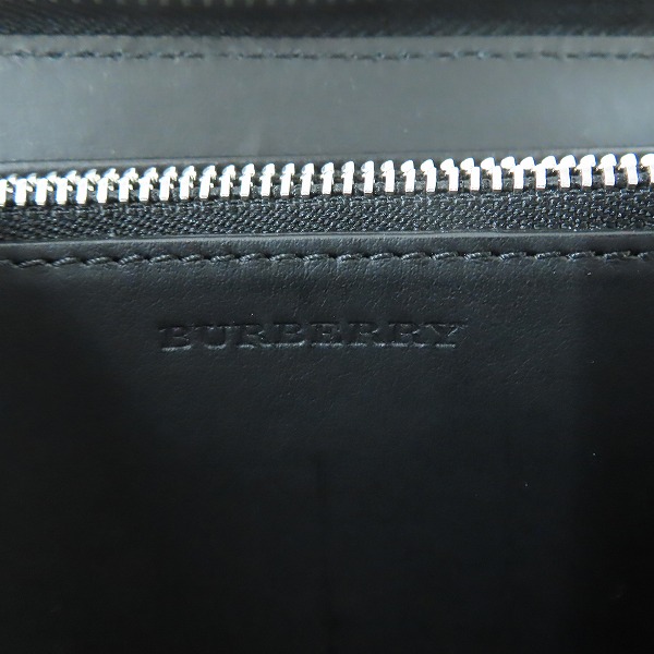 実際に弊社で買取させて頂いたBURBERRY/バーバリー ラウンド ファスナー バイカラー 長財布/ロングウォレットの画像 4枚目