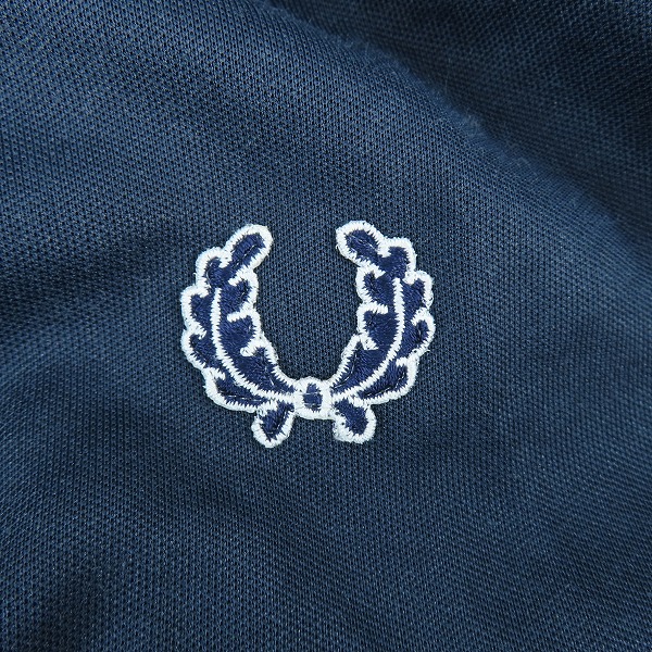 実際に弊社で買取させて頂いたFRED PERRY/フレッドペリートラックジャケット/ジャージ ネイビー J5327/Sの画像 4枚目