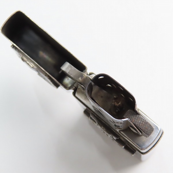 実際に弊社で買取させて頂いたZIPPO/ジッポー HARLEY DAVIDSON/ハーレーダビッドソン メタル貼り 1992年製の画像 4枚目