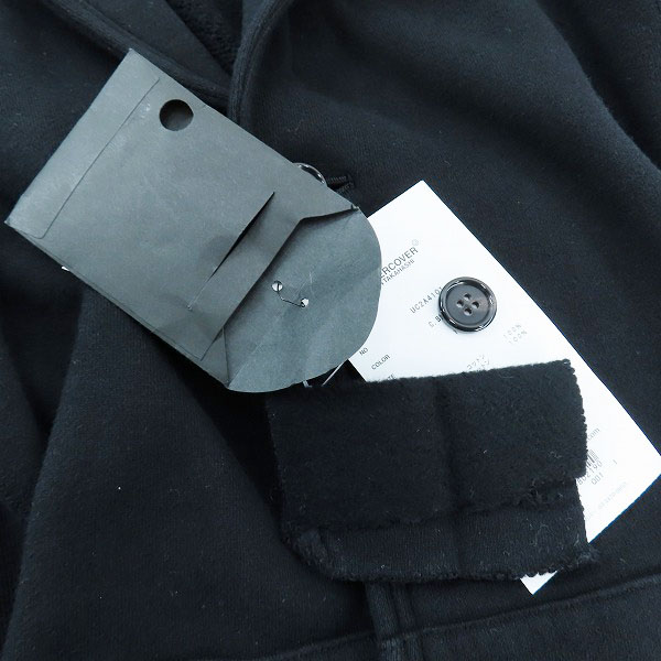 実際に弊社で買取させて頂いた【未使用】UNDERCOVER/アンダーカバー 21AW ビキモウウラケジャケット/スウェットジャケット/袖ワッペン UC2A4101/1の画像 9枚目