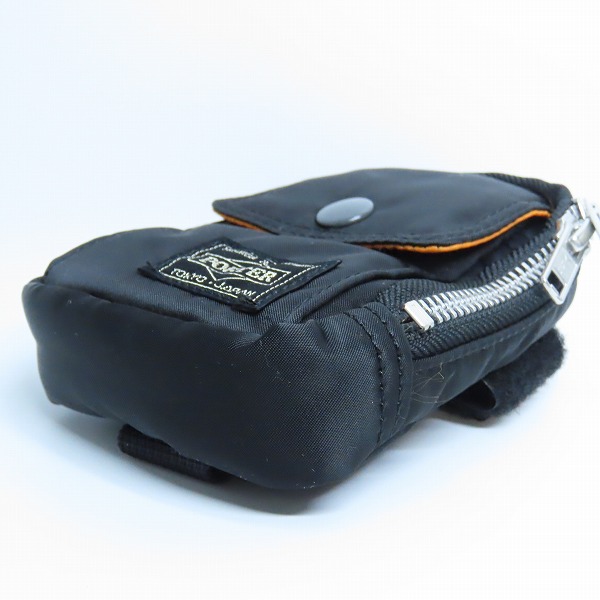 実際に弊社で買取させて頂いた(2)PORTER/ポーター TANKER/タンカー ポーチ ブラックの画像 2枚目