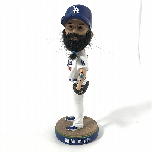 実際に弊社で買取させて頂いたロサンゼルス・ドジャース #00 ブライアン・ウィルソン ボブルヘッドフィギュア/首振り人形 の画像 1枚目