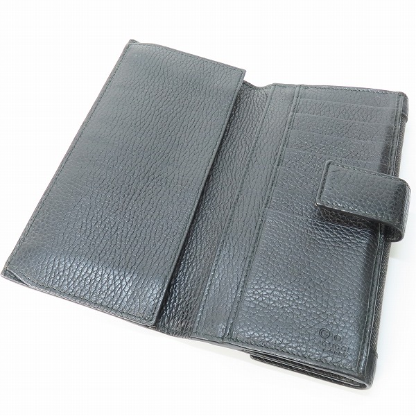 実際に弊社で買取させて頂いたGUCCI/グッチ GG柄 ダブルホック長財布 231839の画像 3枚目