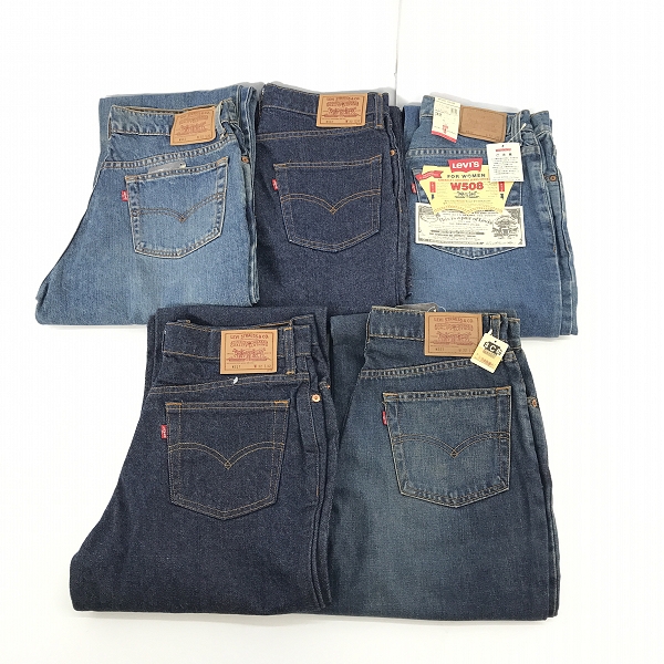 実際に弊社で買取させて頂いた【おまとめ/未使用含む】LEVI'S/リーバイス W 508/557/517/511 デニムパンツ/ジーンズ 32