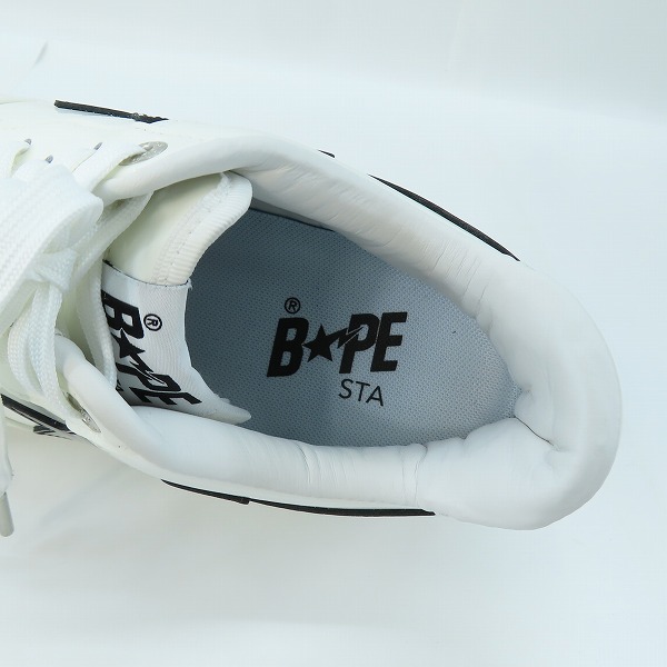 実際に弊社で買取させて頂いたA BATHING APE/アベイシングエイプ BAPE STA #2 M ベイプスタ スニーカー OZX SH M191302 M/27の画像 4枚目