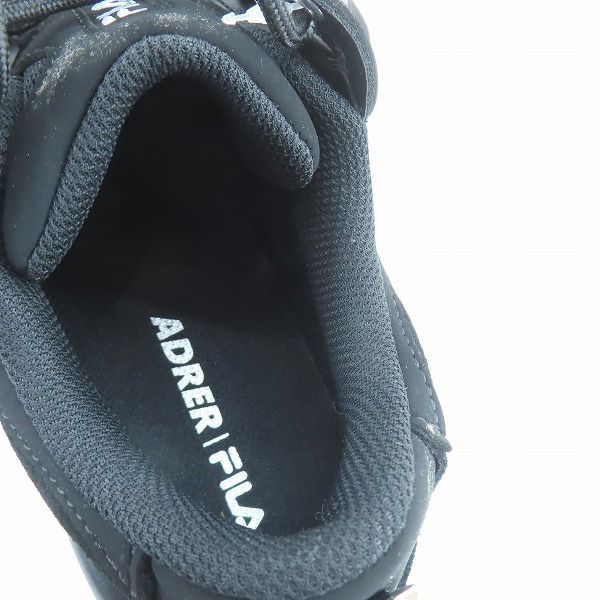 実際に弊社で買取させて頂いた【未使用】FILA/フィラ PROVENANCE X ADRER/プロヴィナンス×アドラー 別注限定 厚底スニーカー UFW24049 004/26.0の画像 4枚目