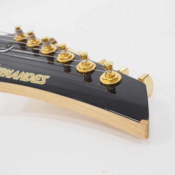実際に弊社で買取させて頂いた★FERNANDES/フェルナンデス 型番不明 ストラトシェイプSSH エレキギター 日本製 ソフトケース付の画像 3枚目