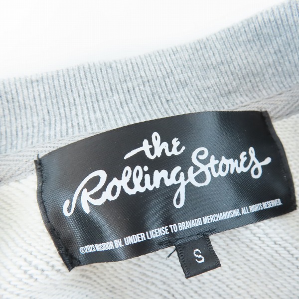 実際に弊社で買取させて頂いたglamb/グラム×THE ROLLING STONES/ローリングストーンズ Budokan Sweat CS / ブドーカンスウェットカットソー GB0124/RS05/Sの画像 2枚目
