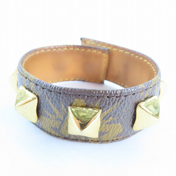 実際に弊社で買取させて頂いたUNDERCOVER/アンダーカバー レザー スタッズ バングルの画像 3枚目